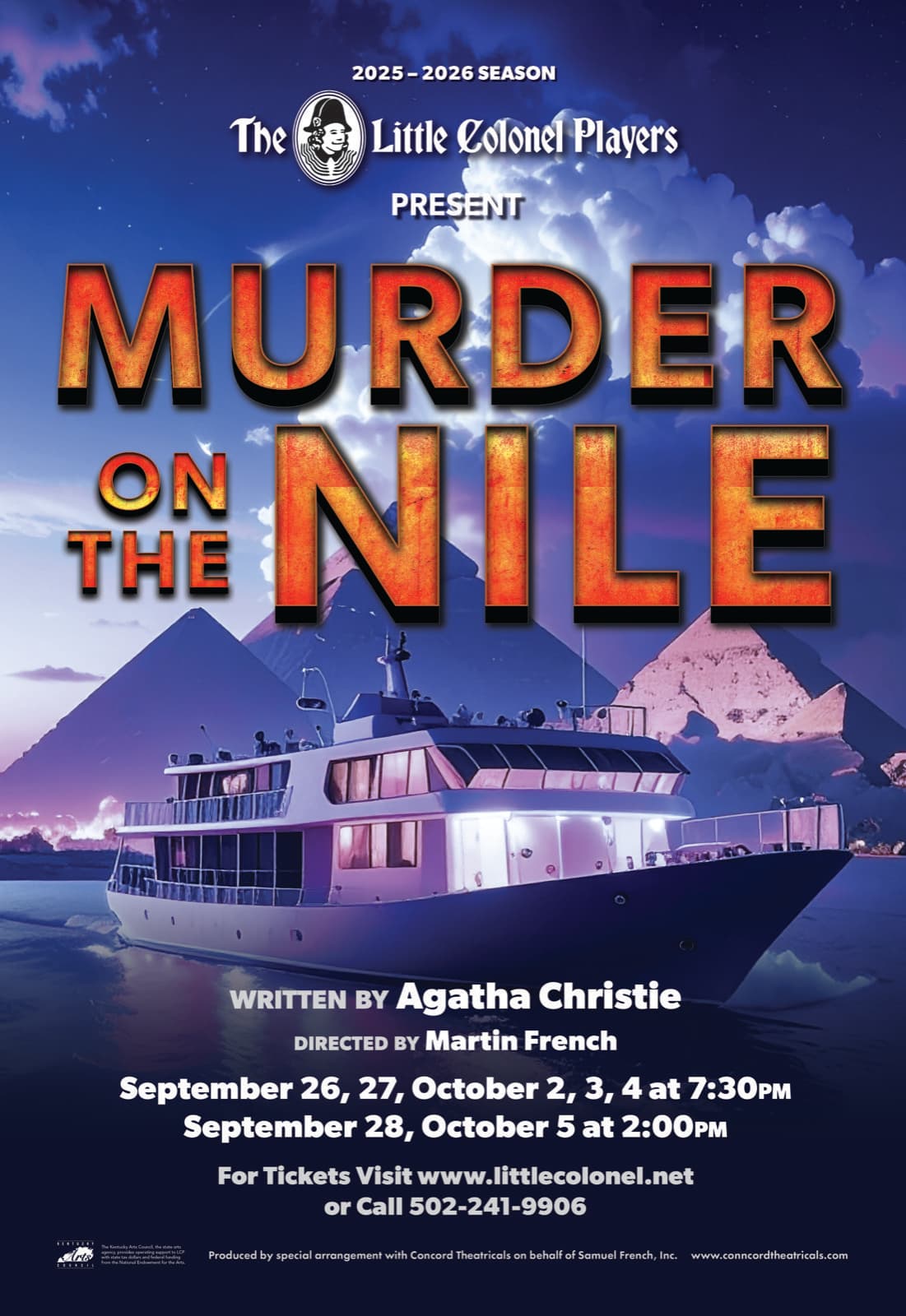 Murder on the Nile poster