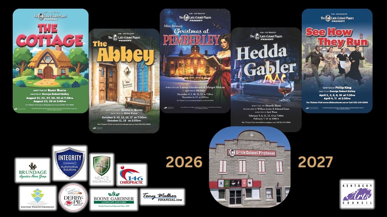 The 2026–2027 season at Little Colonel Players